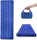 Inflating Sleeping Pads, Ultralight Sleeping Pad Insulated - Camping Mattress for Backpacking, Hiking with Bag, Compact Sleeping Mat for Camping