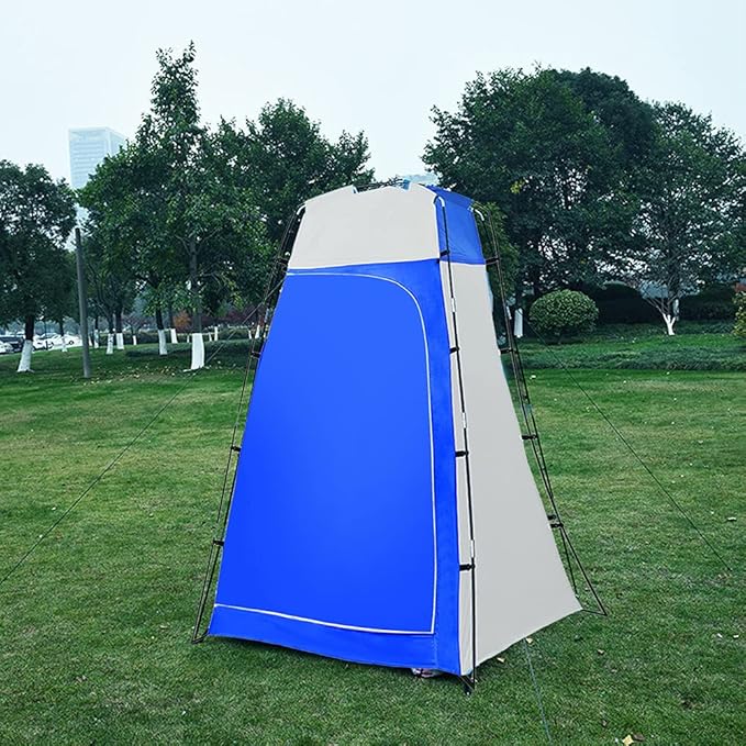 Camping Tent,Shower Tent, Pop Up Toilet Tent Shower Privacy Tent for Changing Dressing Room Beach Fishing Hiking Portable Outdoor Toilet Shelter Tent