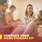 New & Improved! Emergency Cooking Fuel Premium Storage Set, 20+ Year Shelf Life | Available in 4 Cans, 12 Cans, or 24 Can Packs