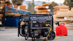 Pulsar G12KBN Heavy Duty Portable Dual Fuel Generator - 9500 Rated Watts & 12000 Peak Watts - Gas & LPG - Electric Start - Transfer Switch & RV Ready - CARB Compliant