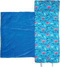 Stephen Joseph, Toddler All Over Print Nap Mat with Soft Blanket and Removable Pillow for Boys & Girls, Kids Sleeping Bag for Elementary, Daycare, Preschool with Carry Handle