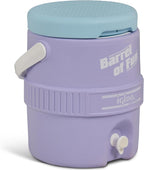 Igloo 2-Gallon Retro Party Water Jug Cooler, Lilac Breeze