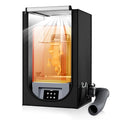 Multifunctional Resin 3D Printer Enclosure with Ventilation Kit & LED Light, 3D Printer Vented Enclosure Tent Eliminate Odors Dustproof Isolate Noise for Anycubic Elegoo LCD Resin UV 3D Printers