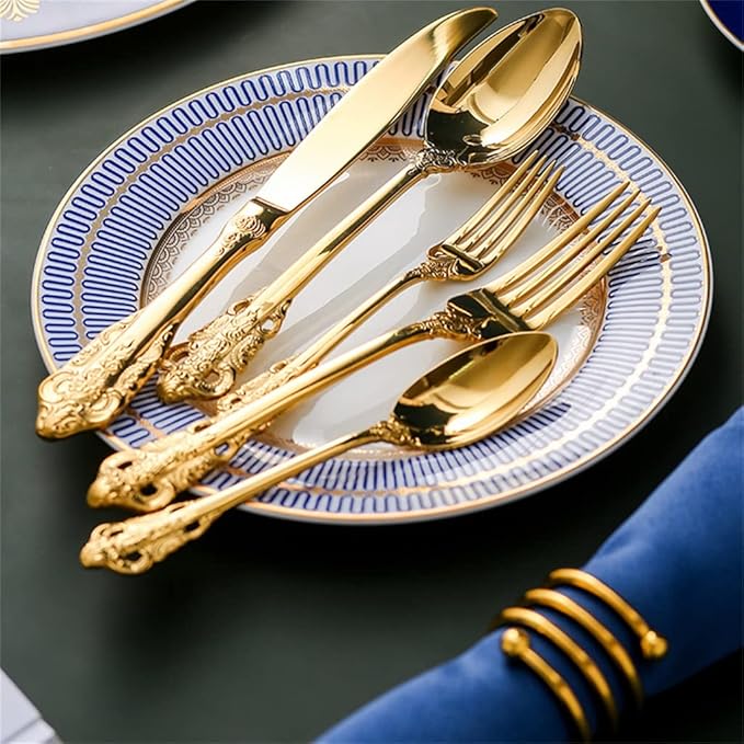 Tableware Set,Ceramic Tableware Set Table Decoration Pattern Napkin Placemat Dinner Plate Home