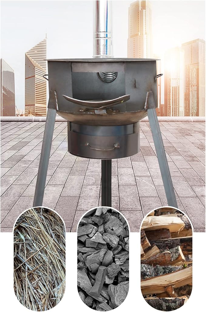 Upper Exhaust Carbon Oven Barbecue Commercial Carbon Stove Household Charcoal Roast Meat Grill Pan