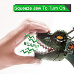 Dinosaur Kids Headlamp, T-Rex Dinosaur Led Headlamp Flashlight, Dinosaur Toy Headlamp Flashlight with 4 Lighting Mode for Boys, Girls’ Camping, Hiking, Reading and Party (Green)