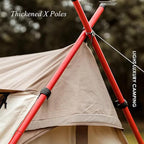 Camping Tent Outdoor Rainproof Sunscreen Tent Easy Set Up Small Lightweight Tents 4 Seasons Tent for Family Picnic Hiking Travel