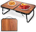 Folding Camping Table, Mini Portable Beach Table with Carry Handle, Ultralight Compact Picnic Dining Low Table for Grill, Indoor Outdoor, Garden, Patio, BBQ, Party