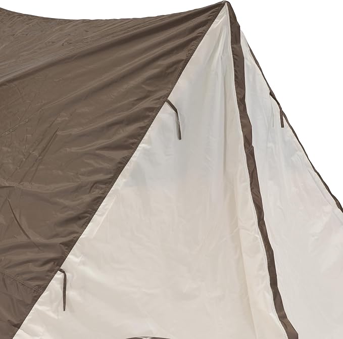 CLAM Quick-Set A-Frame Tent, 8 x 8 Ft Portable Outdoor Hiking Camping Shelter, Apex
