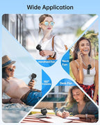 TriPole Portable Handheld Turbo Fan with Ice Cooling, 5 Speed Battery Rechargeable Foldable 3 in 1 Mini Fan, Neck & Desk Fan, Quiet Personal Fans for Outdoor, Travel, Camping, Hiking, Working