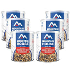 Mountain House Freeze-Dried Granola with Milk & Blueberries #10 Can – 120 Total Servings (6 Cans, 20 Servings Each) – Ready-to-Eat Breakfast, Snack & Dessert – High-Energy Emergency Survival Canned Food – Long-Term Storage for Camping, Hiking, Backpack...