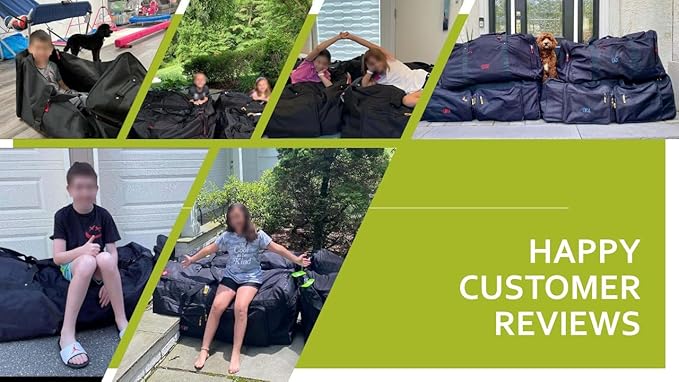 Camp 1800 Denier Heavy Duty Soft Trunk With Shoulder Straps Great For Kids Going to Sleep Away Camp