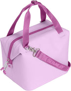Stanley All Day Julienne Mini Soft Cooler Bag and Lunch Box 7.4 Quarts | 10 Can Cooler with Handles and Strap | Stays Cold for Hours | Insulated Travel Bag with Zipper | BPA-Free | Soft Orchid