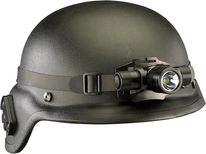 Streamlight 61304 ProTac HL 635-Lumen 8,500-Candela Tactical Headlamp with 90° Tilting Head, Includes Rubber and Elastic STRPS and Non-Rechargeable Batteries, Black
