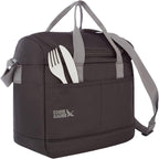 Eddie Bauer Cooler Bag | Insulated | Vacation | Travel | Camping | Tailgate | Beach | Picnic | Festival | Shoulder Carry | Top Handle - Rain