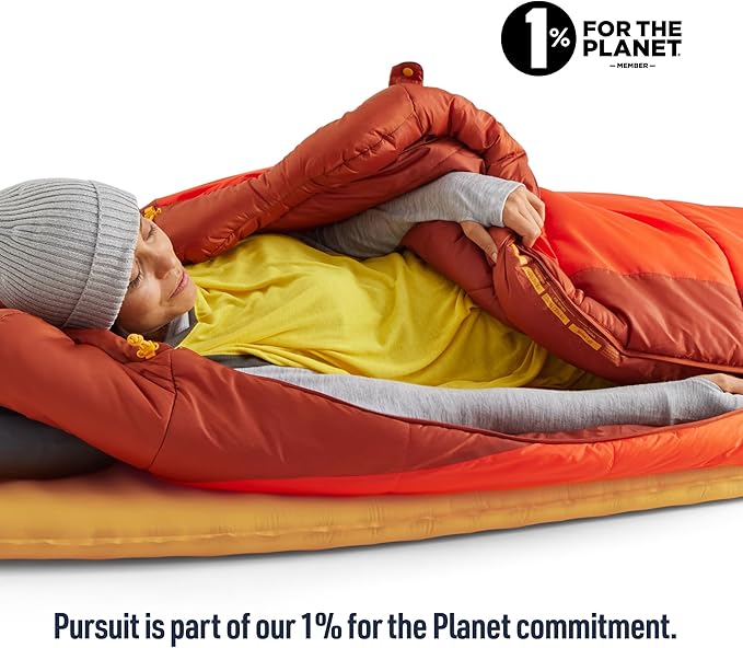 Sea to Summit Pursuit Plus Extra-Thick Self-Inflating Sleeping Mat for Camping and Backpacking, Tapered - Large (78 x 25 x 3 inches)