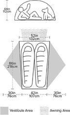 Big Agnes Salt Creek Superlight Backpacking Tent