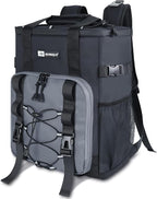 Cooler Backpack, AYAMAYA 24 Cans Insulated Lunch Backpack Cooler Leakproof, Keeps Hot/Cold for Up to 16 Hours, Lightweight Waterproof Beach Travel Camping Cooler Bag for Men and Women