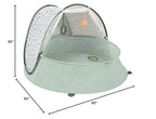 Babymoov Aquani 3-in-1 Infant & Baby Beach Tent & Pool, UV Protection Sunshade, Pop-Up Play Area & Portable Outdoor Paddling Pool, Provence