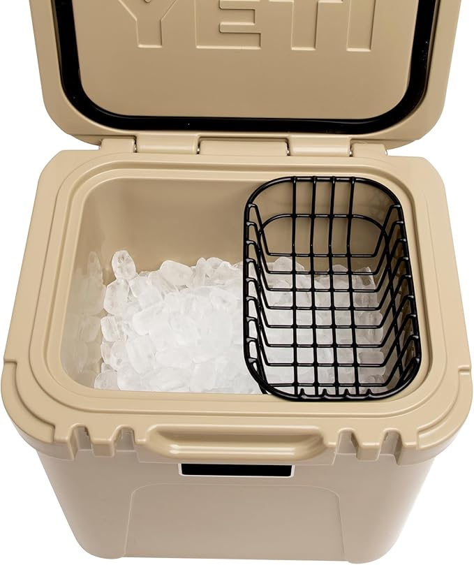 Above Sea Level Cooler Basket for YETI Roadie 24 and YETI Roadie 32 - Wire Dry Goods Tray for YETI Roadie Ice Chests - Compatible with Roadie 24 Accessories