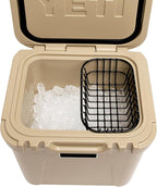 Above Sea Level Cooler Basket for YETI Roadie 24 and YETI Roadie 32 - Wire Dry Goods Tray for YETI Roadie Ice Chests - Compatible with Roadie 24 Accessories