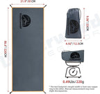 Tent Footprint - Waterproof Camping Tarp with Heavy Duty Grommet, Ultralight Outdoor Tent Floor Mat, PU3000mm Ground Sheet for Backpacking, Hiking, Hammock, Picnic, Beach