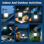 EXTRASTAR Camping Lantern, Lanterns for Power Outages, 2 Flash Modes, 260 Lumen max, Battery Powered Camping Gear for Camping, Hiking, Fishing, Hurricane, Storm, Outage, 1 Pack