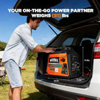 GENMAX 4500W Peak Dual-Fuel Silent Inverter Generator （2026 Model） - Ultra-Lightweight with CO Detector, EPA Compliant, Ideal for Home Backup & Outdoor Camping (GM4500iSAD)