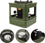 Portable Kerosene Stove for Outdoor Cooking 10 Burner Set Lightweight and Reusable for Camping and BBQ 641 Model