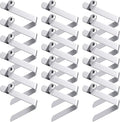 20PCS Push Button Spring Pins, Stainless Steel Tent Pole Clips, 6mm Kayak Paddle Spring Snap Clips, Outdoor Locking Tube Accessories for Camping, Tent, Umbrella