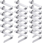 20PCS Push Button Spring Pins, Stainless Steel Tent Pole Clips, 6mm Kayak Paddle Spring Snap Clips, Outdoor Locking Tube Accessories for Camping, Tent, Umbrella