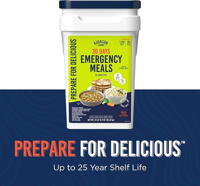 Augason Farms Freeze Dried Vegetable Variety Pail, Emergency Food Supply, Everyday Meals