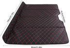 QSTNOLOGY Non Inflatable Truck Bed Air Mattress, Folding Portable Car Back Seat Bed, Car Travel Camping Mattress for Sleeping, for Car/SUV/Truck(50.7" L x 31.2" W)
