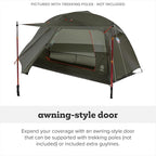 Big Agnes Copper Spur UL - Backpacking Tent for Camping, 3 Season, Ultralight, Waterproof, Anodized Poles