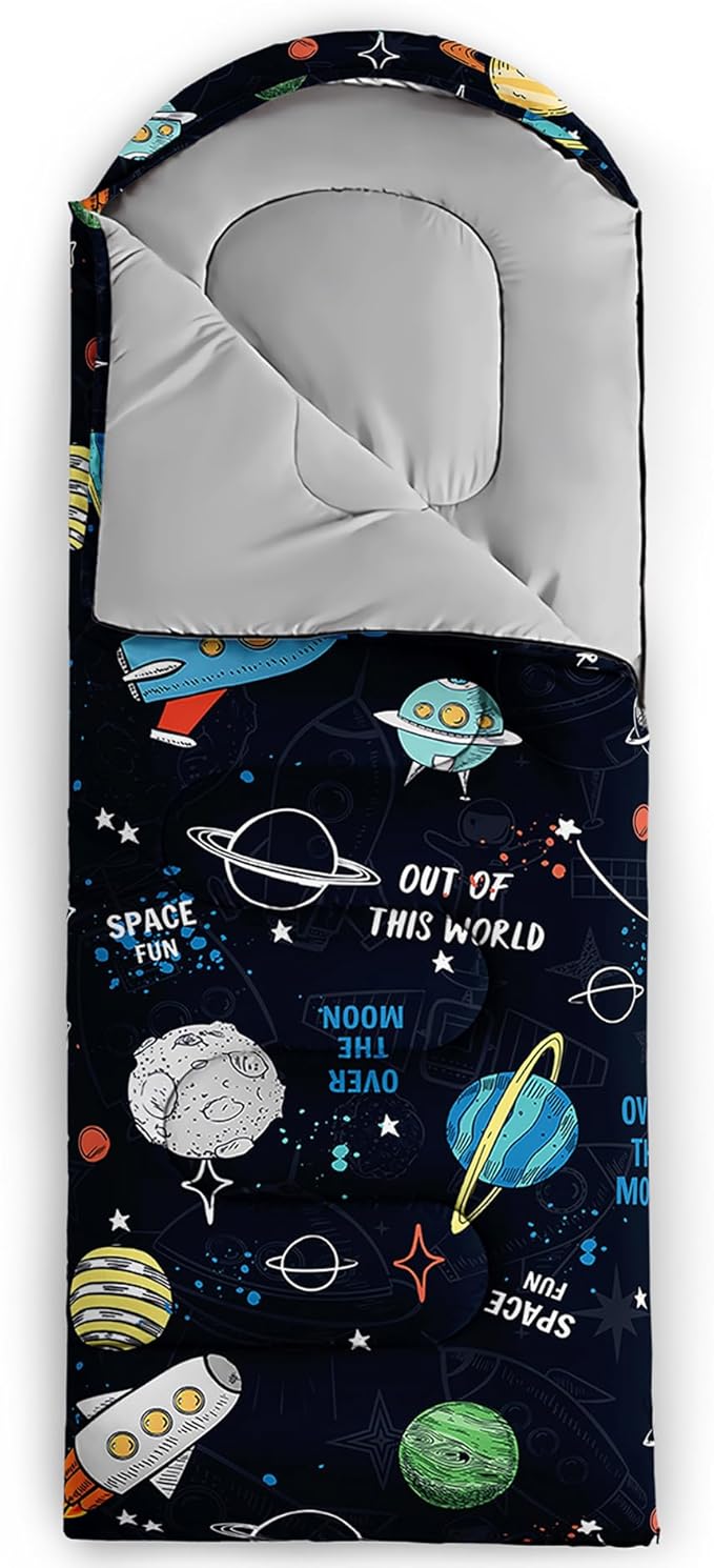 BSNTHO Camping Sleeping Bags,3 Season Warm & Cool Weather,Lightweight,Waterproof Sleeping Bags for Adults & Kids,Traveling,and Outdoors,Camping Gear Equipment