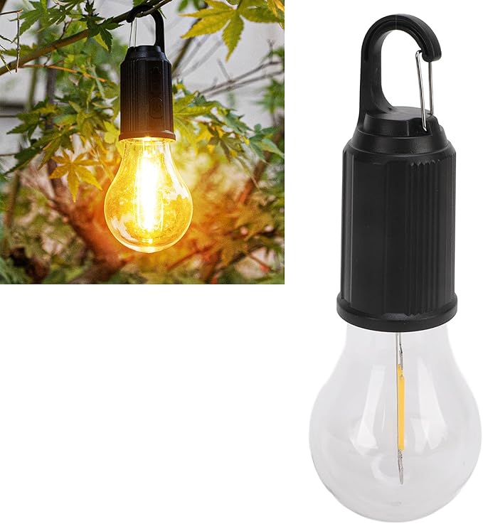 Tent Lamp, LED Camping Tent Lantern, 2 Brightness Camping Light, Portable LED Tent Light, Emergency Light, for Camping, Hiking, Backpacking, Outage (1)