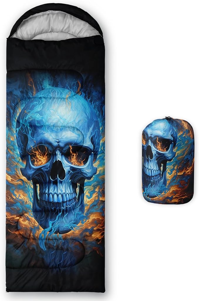 AILONEN Cartoon Car Sleeping Bags,Lightweight & Waterproof,3 Season Warm & Cool Weather,Cute Stars Printed Vehicles Transportation Sleeping Bags for Boys,Kids,Adults Travelling,Outdoors