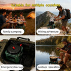 Fogon de petróleo para cuba,kerosene heater，portable kerosene stove 8-wicks, Camping Stove is used for backpacking hiking, picnicking, and adventure，Survival Heating Cooking Small Kerosene Heater