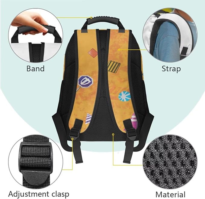 Excavator Backpack and Lunch Box Set Boys Kids Backpack Elementary School Perfect for School, Camping and Other Outdoor Activities