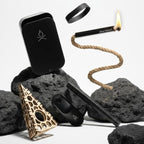 Überleben | FIREKIT Survival Fire Starter Kit – All-in-One Ferro Rod, Striker, Tinder Wick & Bellow - Waterproof Camping Essentials