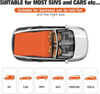 SUV Air Mattress, Self-Inflating Memory Foam Car Bed Mattress for SUV, Travel Camping Car Sleeping Pad with Storage Bag
