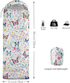 QOOMO Camping Sleeping Bags,3 Season Warm & Cool Weather,Lightweight,Waterproof Sleeping Bags for Adults & Kids,Traveling,and Outdoors,Camping Gear Equipment