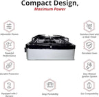 Koblenz PSK-200S 2-Burner Gas Stove, Silver