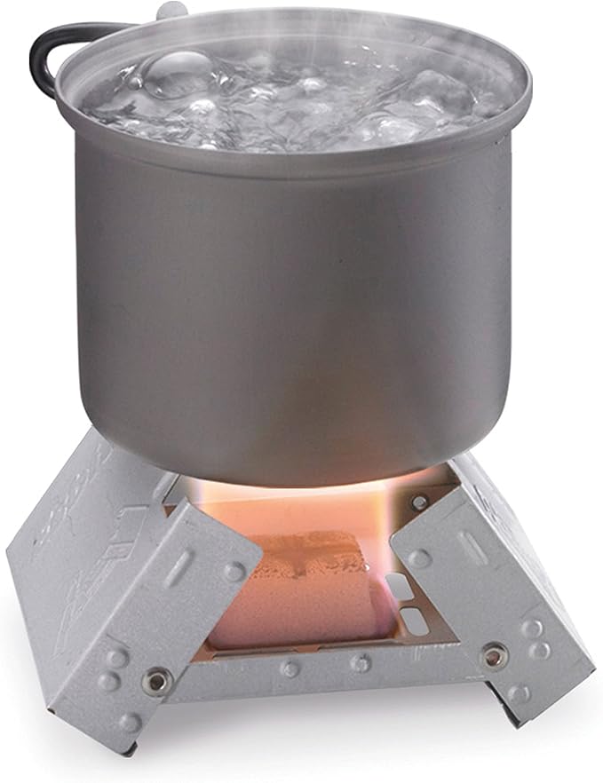 Esbit 1300-Degree Smokeless Solid 14g Fuel Tablets for Backpacking, Camping, and Emergency Prep