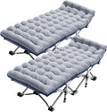 ABORON Heavy-Duty Folding Guest Bed for Adults, 500lb Capacity, Portable Extra Cot with 1253D Double Layer, Ideal for Indoor Guest Stays & Temporary Home Use
