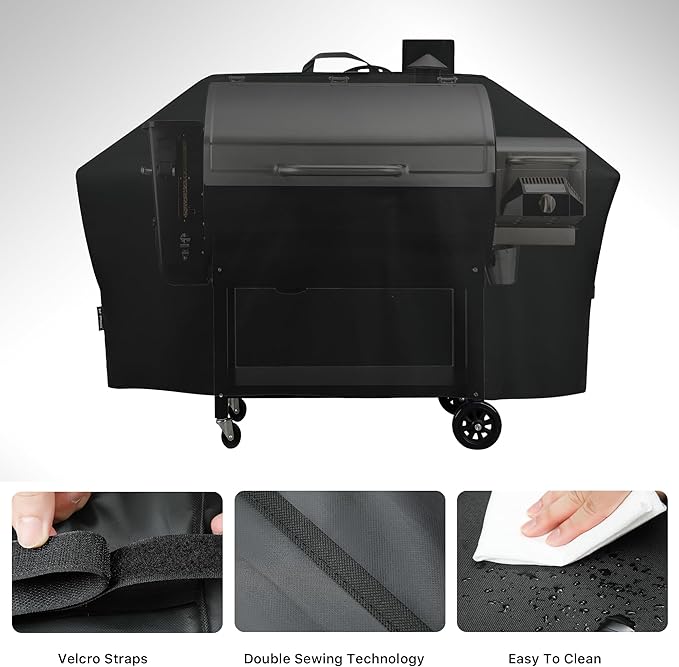 Grill Cover for Camp Chef 36 Inch Pellet Grills, SmokePro LUX 36, SmokePro SGX 36, Waterproof and UV Resistant Heavy Duty Grill Cover.
