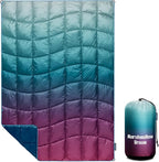 Camping Blanket,MINI Puffy Blanket Down Alternative Blanket Lightweight Windproof Water Resistant for Outdoors,Hiking, Backpacking,Beach,Car,Picnic,Stadium