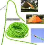 DGZZI 5mm 16.4 Yard Outdoor Camping Luminous Rope Tent Rope Camping Cord Paracord 49 Feet Clothesline