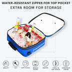Waterproof PVC Paddleboard Cooler Deck Bag - 12 Can Soft Insulated Cooler for Paddleboarding, Camping, Kayaking