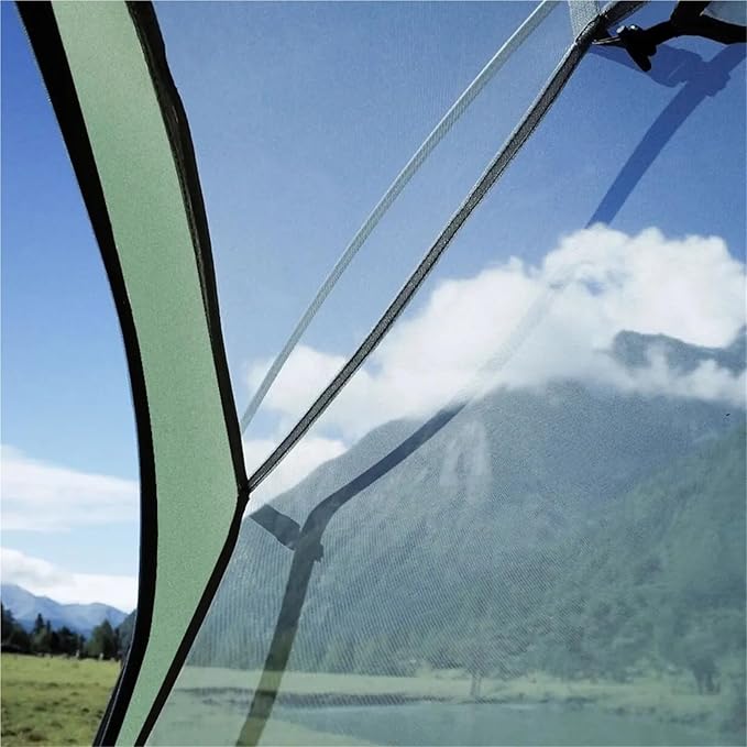 2-3 Person 4-Season Backpacking Tent – Double-Layer Waterproof with Winter Skirt for Camping Hiking Survival